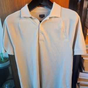 J. Crew Tan Lightweight Summer Polo